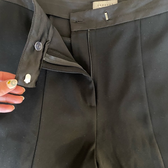 Topshop Split Hem Cigarette Pants - Picture 7 of 10